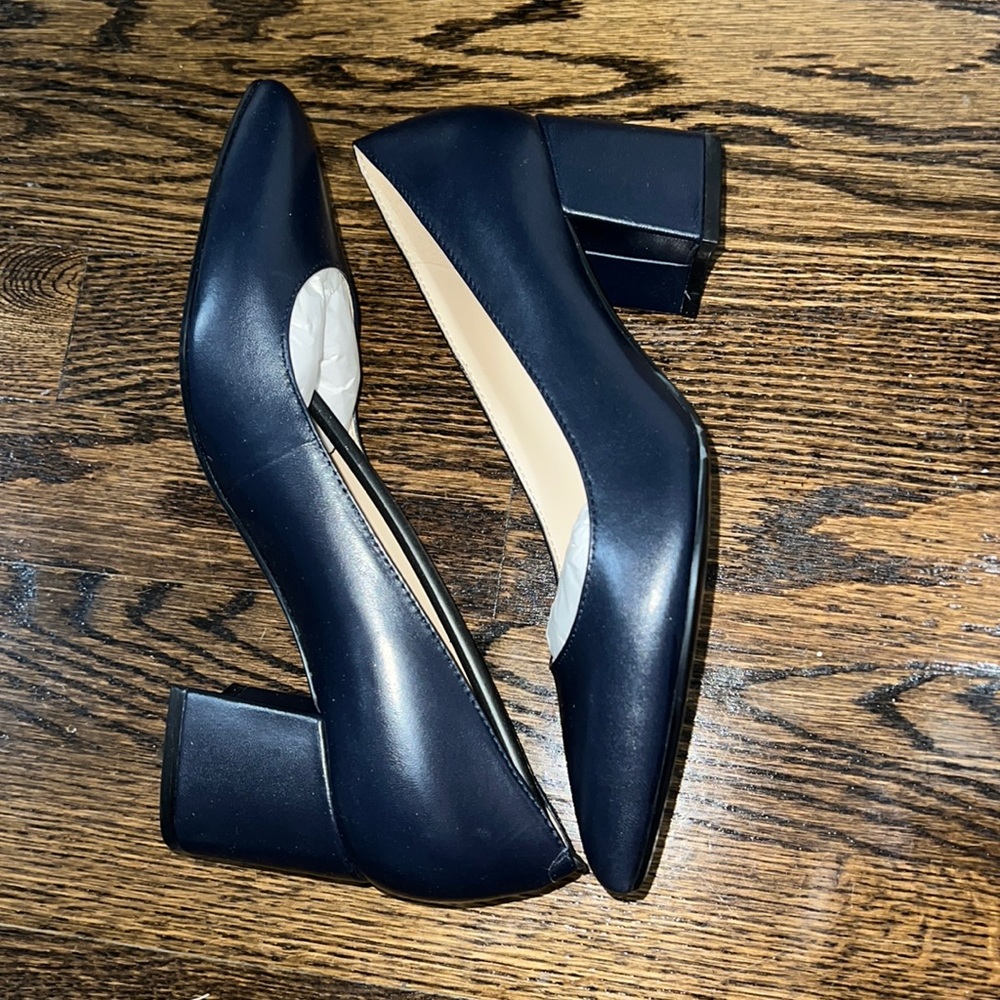 ISSA NINE WEST ISSA pump heels dark blue women ✅ navy blue